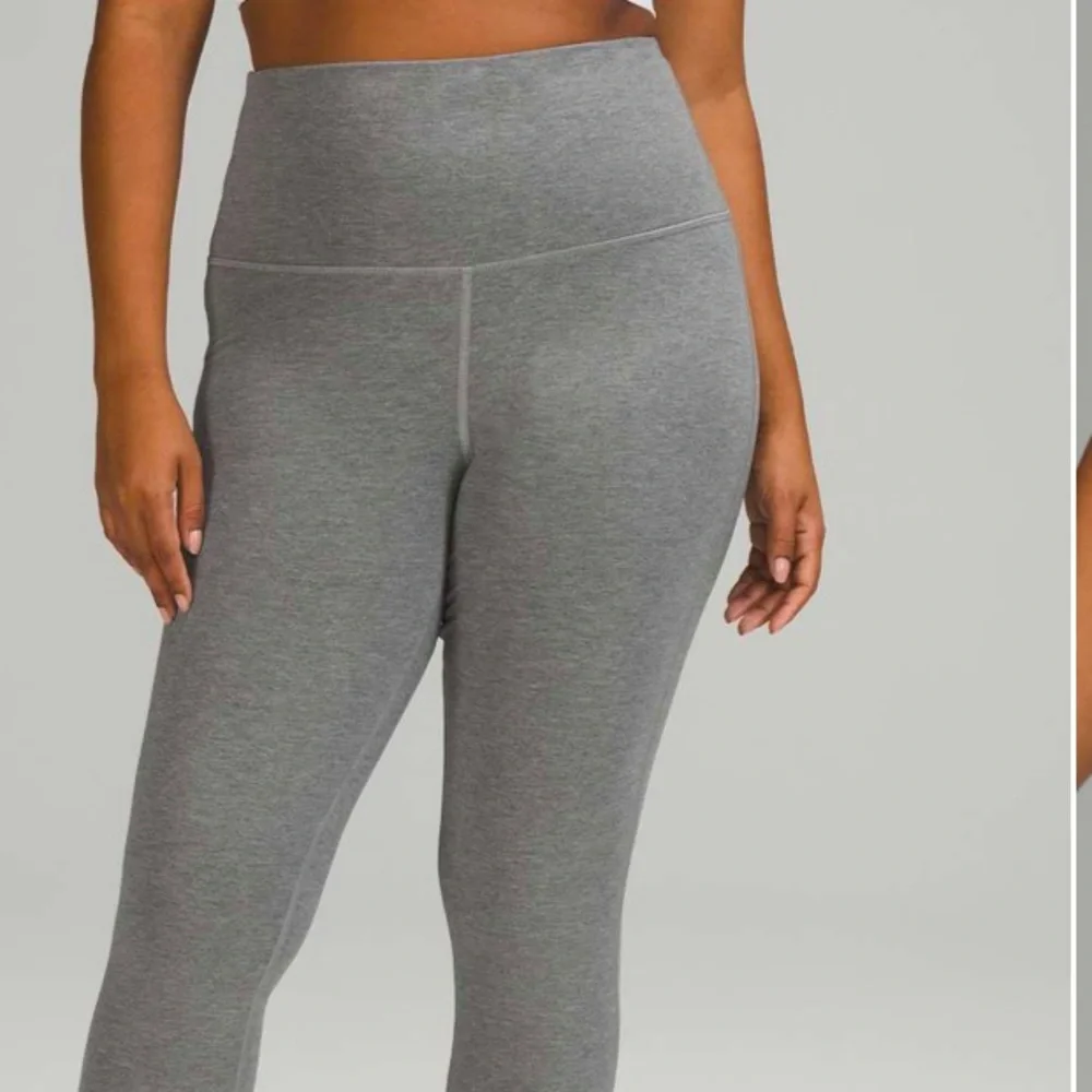 NWT Lululemon Wunder Lounge Super-High-Rise Tight 28" Heathered Core Med… - Picture 2 of 10